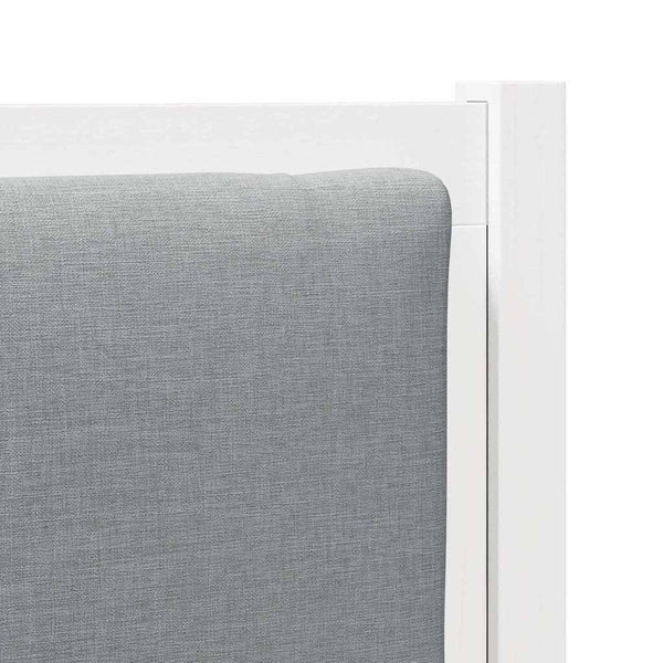 Weißes Kiefer Massivholz Kopfteil 100 cm