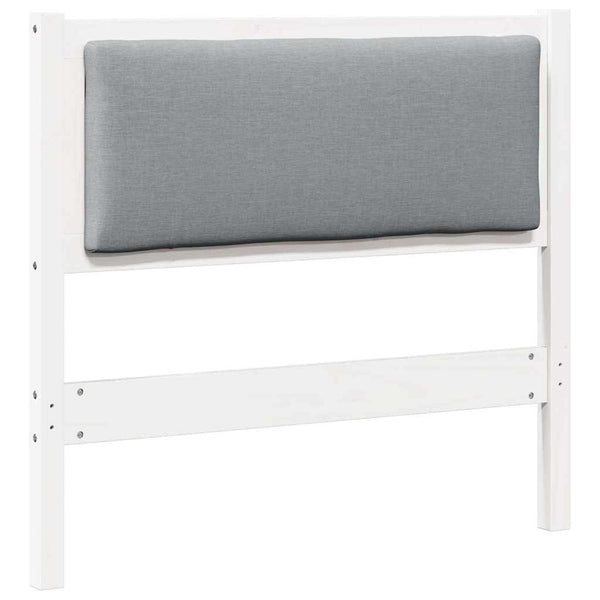 Weißes Kiefer Massivholz Kopfteil 100 cm