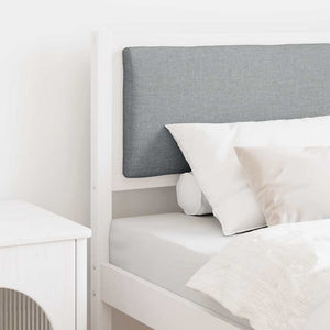 Weißes Kopfteil 80 cm Kiefer Massivholz