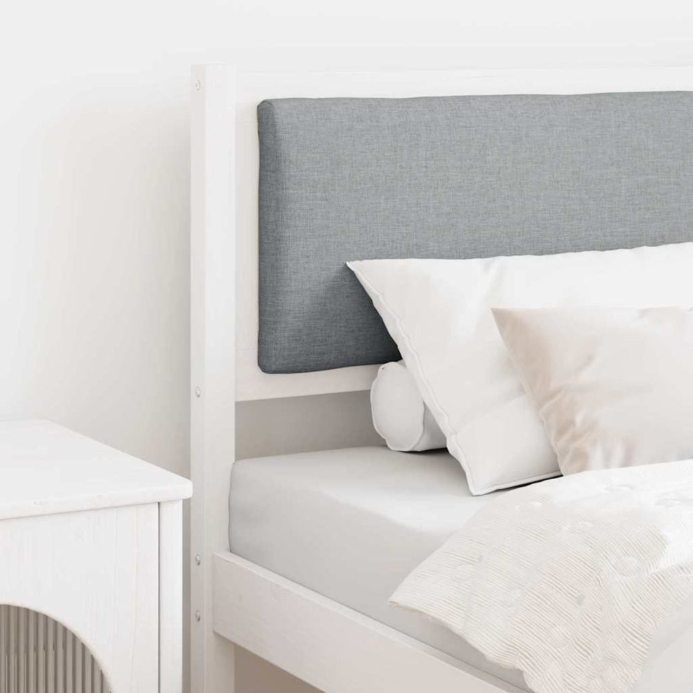 Weißes Kiefer Massivholz Kopfteil 75 cm