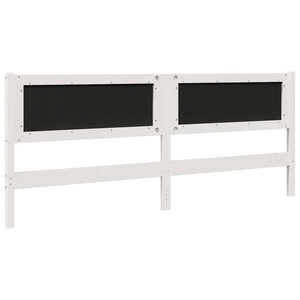 Gepolstertes Kopfteil Weiß 200cm