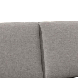 Gepolstertes Kopfteil Taupe 200cm Kiefernholz
