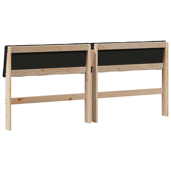 Gepolstertes Kopfteil Schwarz 180cm