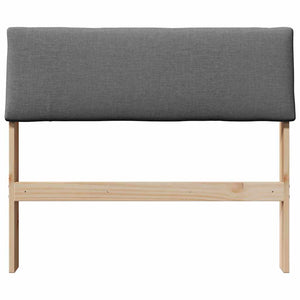 Gepolstertes Kopfteil Dunkelgrau 90 cm