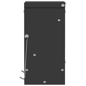 Kaninchenfutterspender Schwarz Stahl 25cm