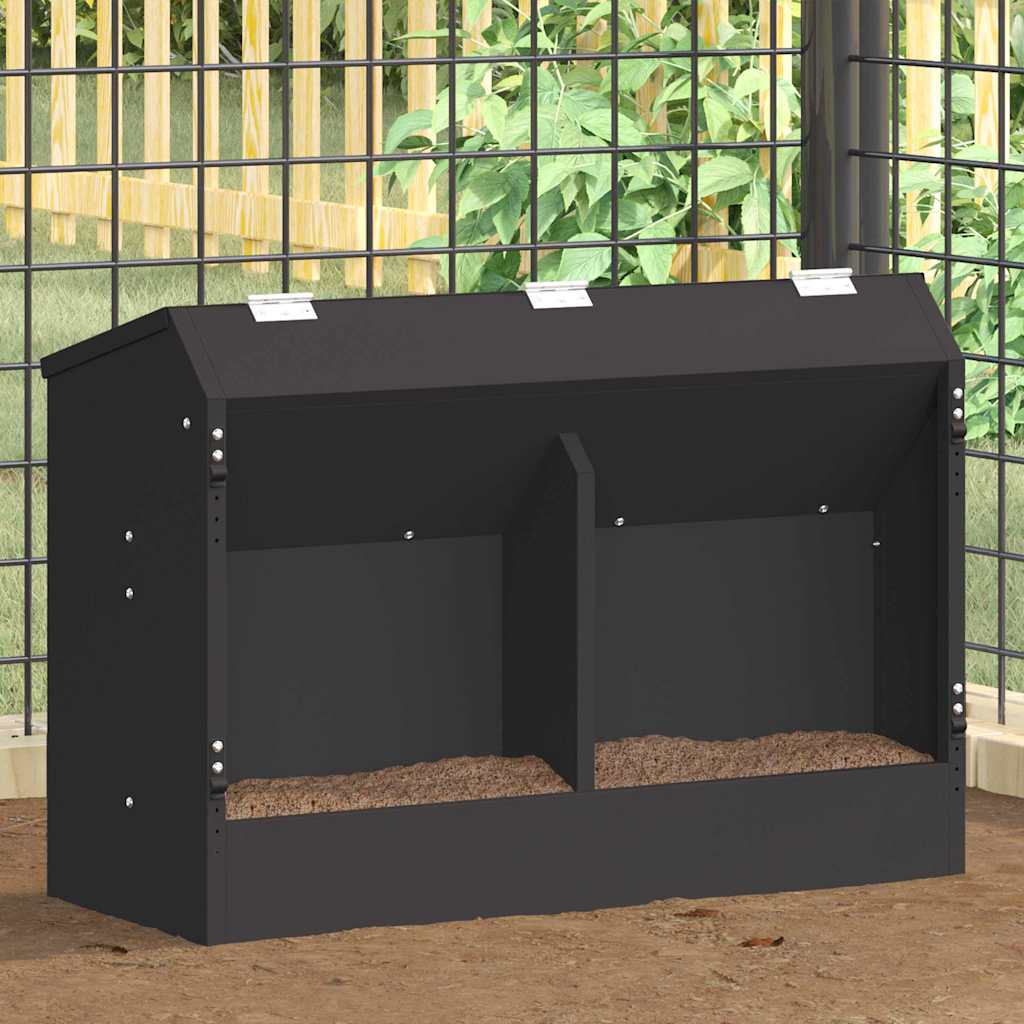 Kaninchen Futterautomat Schwarz