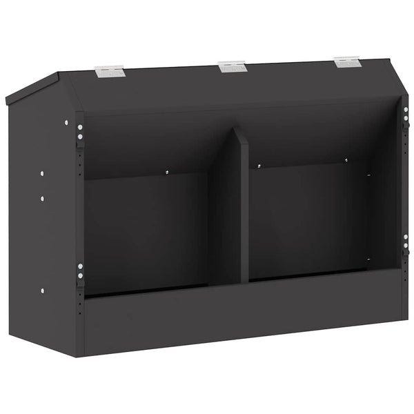 Kaninchen Futterautomat Schwarz