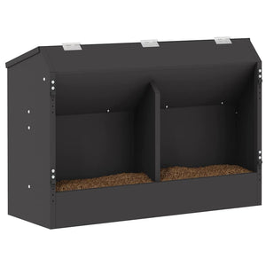 Kaninchen Futterautomat Schwarz