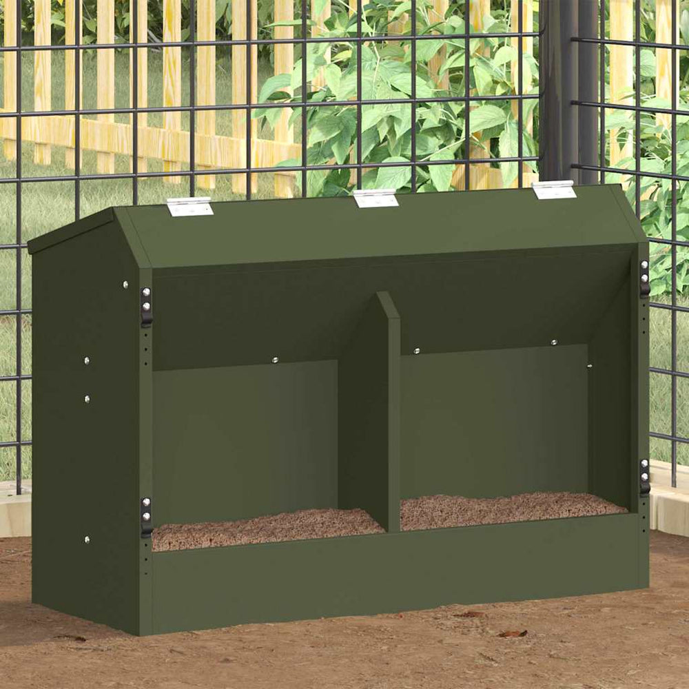 Kaninchen Futterautomat Olive Grün