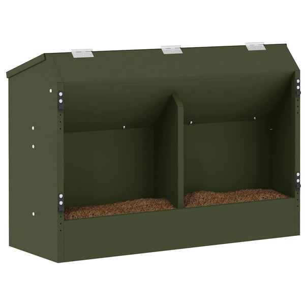 Kaninchen Futterautomat Olive Grün