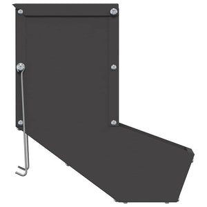 Kaninchenfuttertrog Schwarz