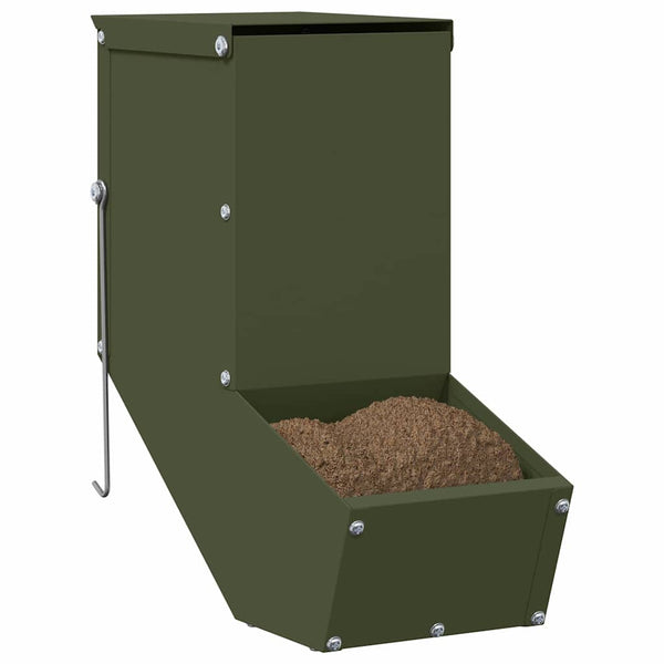 Kaninchenfuttertrog Olive Grün