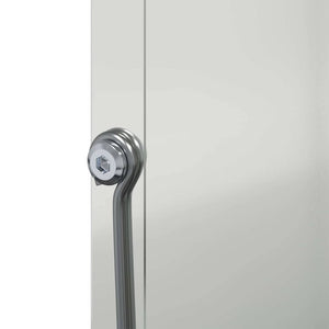 Kaninchenfuttertrog Silber Verzinkt