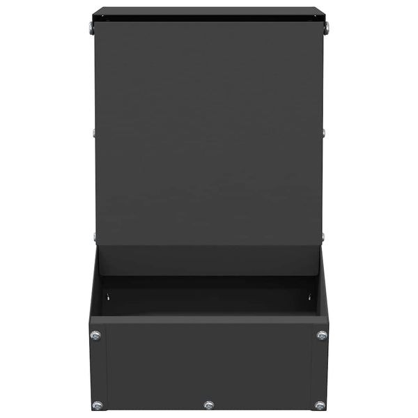 Kaninchenfuttertrog Schwarz