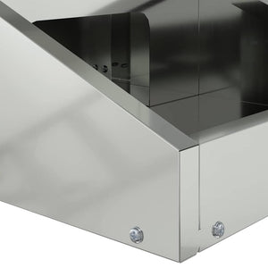 Rehfütterer Silber Verzinkter Stahl 80cm