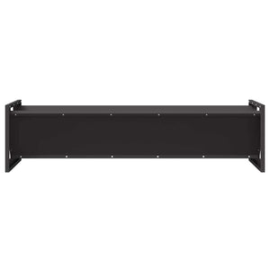 Futtertrog für Nutztiere, 108 cm, Schwarz