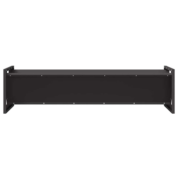 Futtertrog für Nutztiere, 108 cm, Schwarz