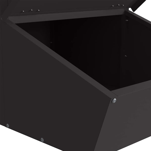 Schwein Futterspender Schwarz 76cm