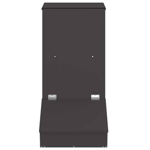Schwein Futterspender Schwarz 76cm