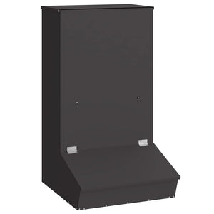 Schwarzer Schweinefutterspender 20kg