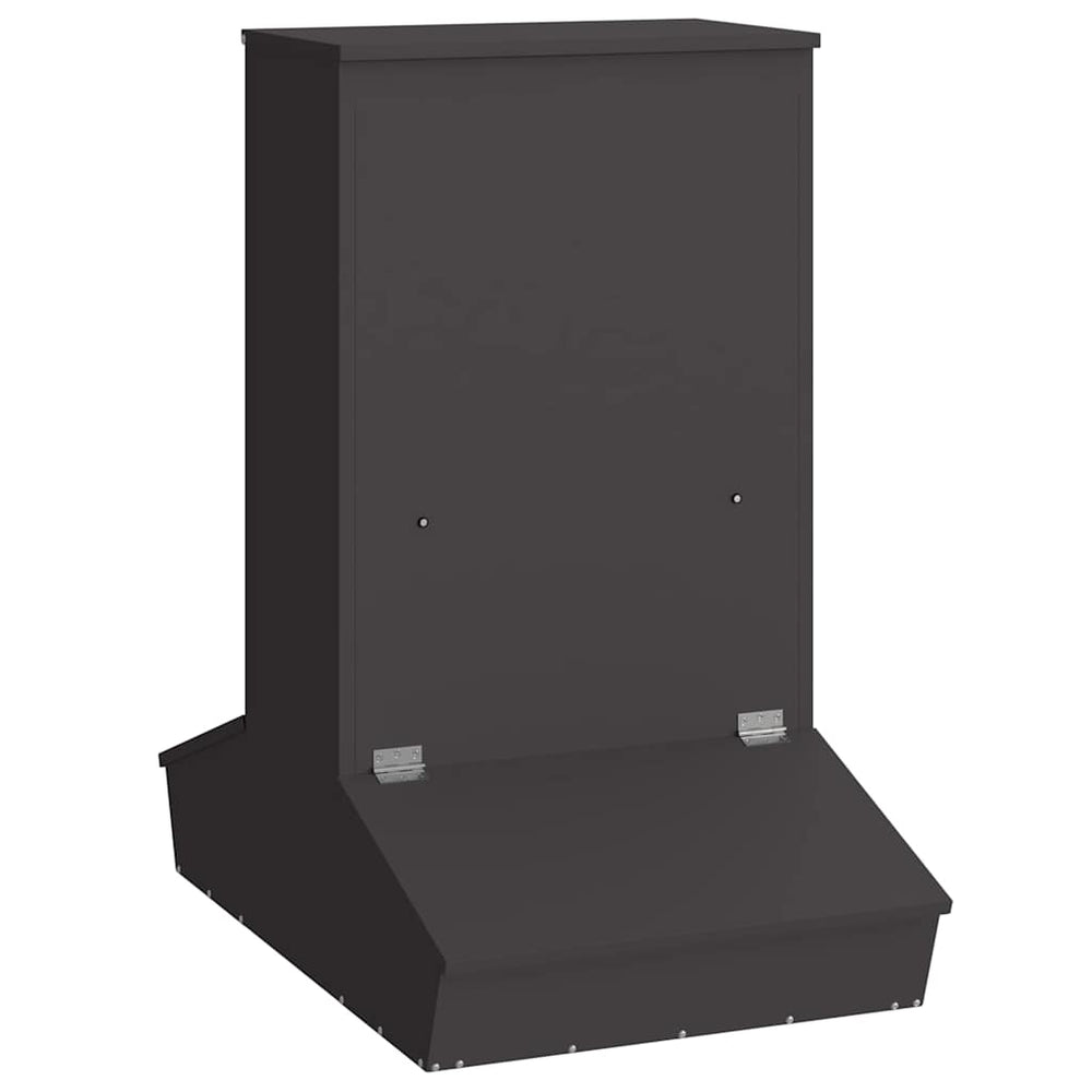 Schwarzer Schweinefutterspender, 20 kg