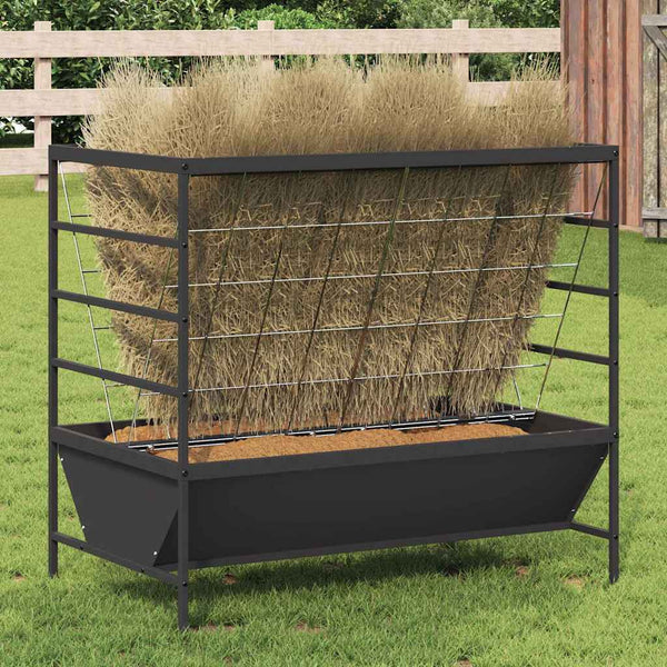 Viehfutterspender Schwarz 15 kg