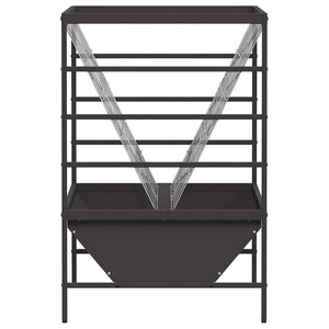 Viehfutterspender Schwarz 15 kg