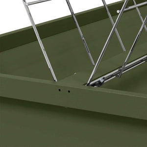 Viehfutterspender Olive Grün 15 kg