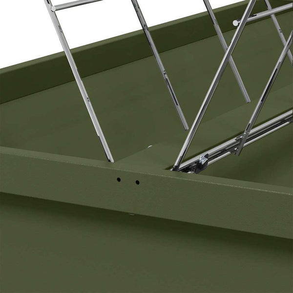 Viehfutterspender Olive Grün 15 kg
