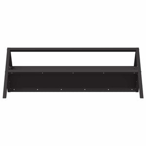 Futtertrog für Nutztiere, Schwarz, 111 cm