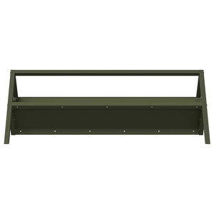 Futtertrog für Nutztiere, Olivgrün, 111 cm