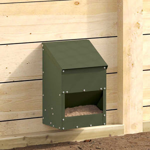 Hühnerfutterspender Olive Grün