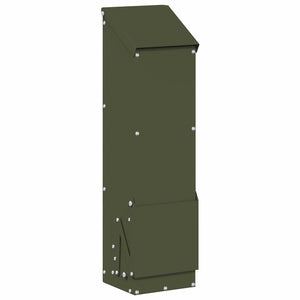 Hühnerfutterautomat, Olive Grün, 5 kg