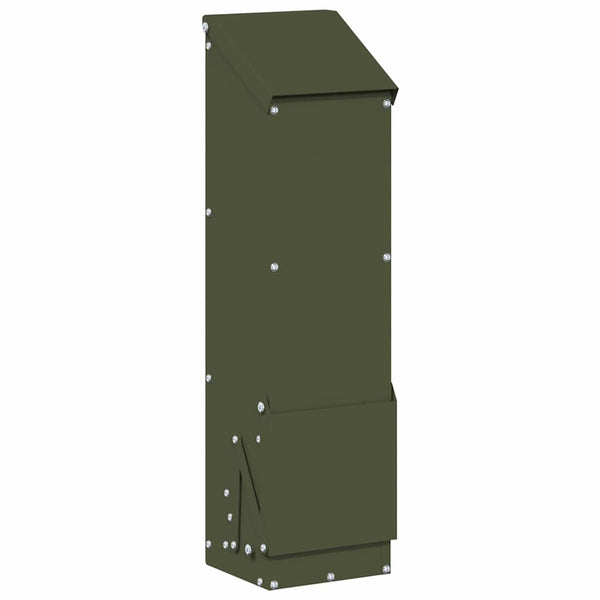 Hühnerfutterautomat, Olive Grün, 5 kg