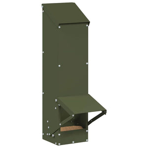 Hühnerfutterautomat, Olive Grün, 5 kg