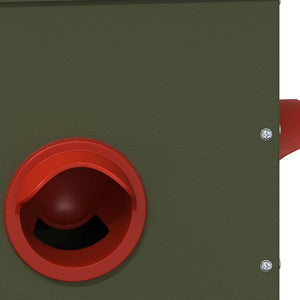 Hühnerfutterspender 2er-Set, Olivgrün