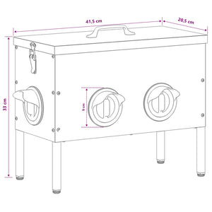 Hühnerfutterspender 2er-Set, Olivgrün