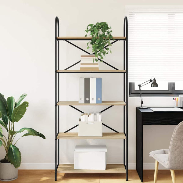 Bücherregal Sonoma Eiche 80x30x183cm