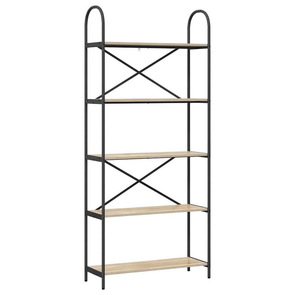 Bücherregal Sonoma Eiche 80x30x183cm