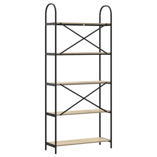 Bücherregal Sonoma Eiche 80x30x183cm