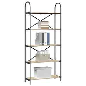 Bücherregal Sonoma Eiche 80x30x183cm
