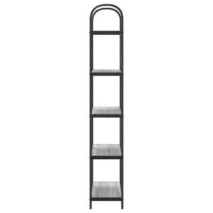 Bücherregal Grau Sonoma 80 cm