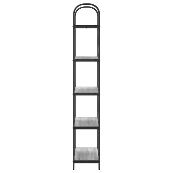 Bücherregal Grau Sonoma 80 cm