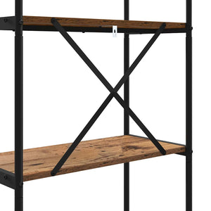 Bücherregal Altholz 80x30x183 cm