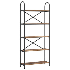 Bücherregal Altholz 80x30x183 cm