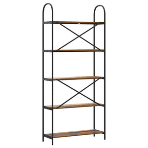 Bücherregal Altholz 80x30x183 cm