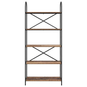 Bücherregal Altholz 80x30x183 cm