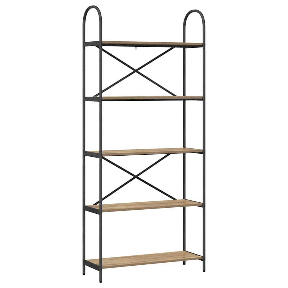 Bücherregal Artisan Eiche 80x30x183 cm