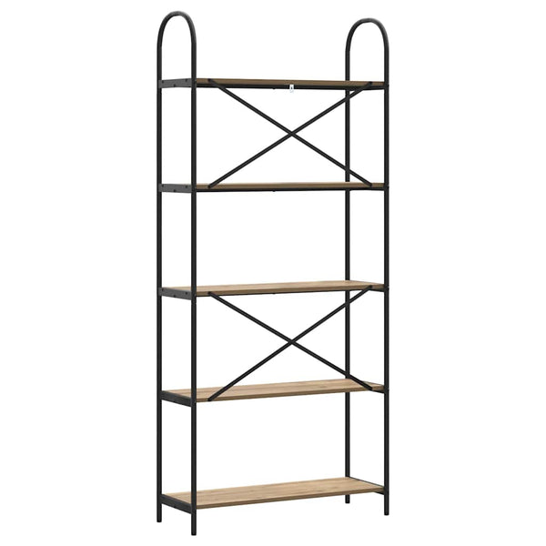 Bücherregal Artisan Eiche 80x30x183 cm