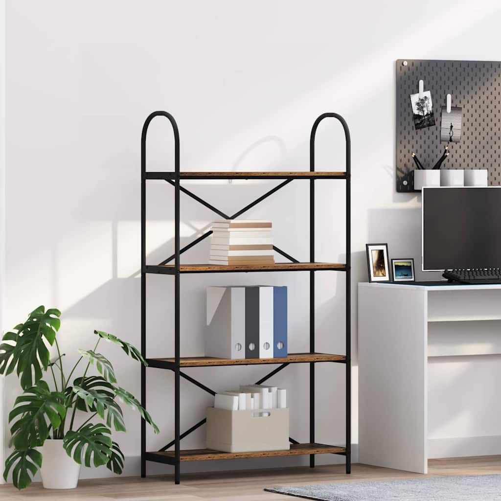 Bücherregal Altholz 80x30x146cm